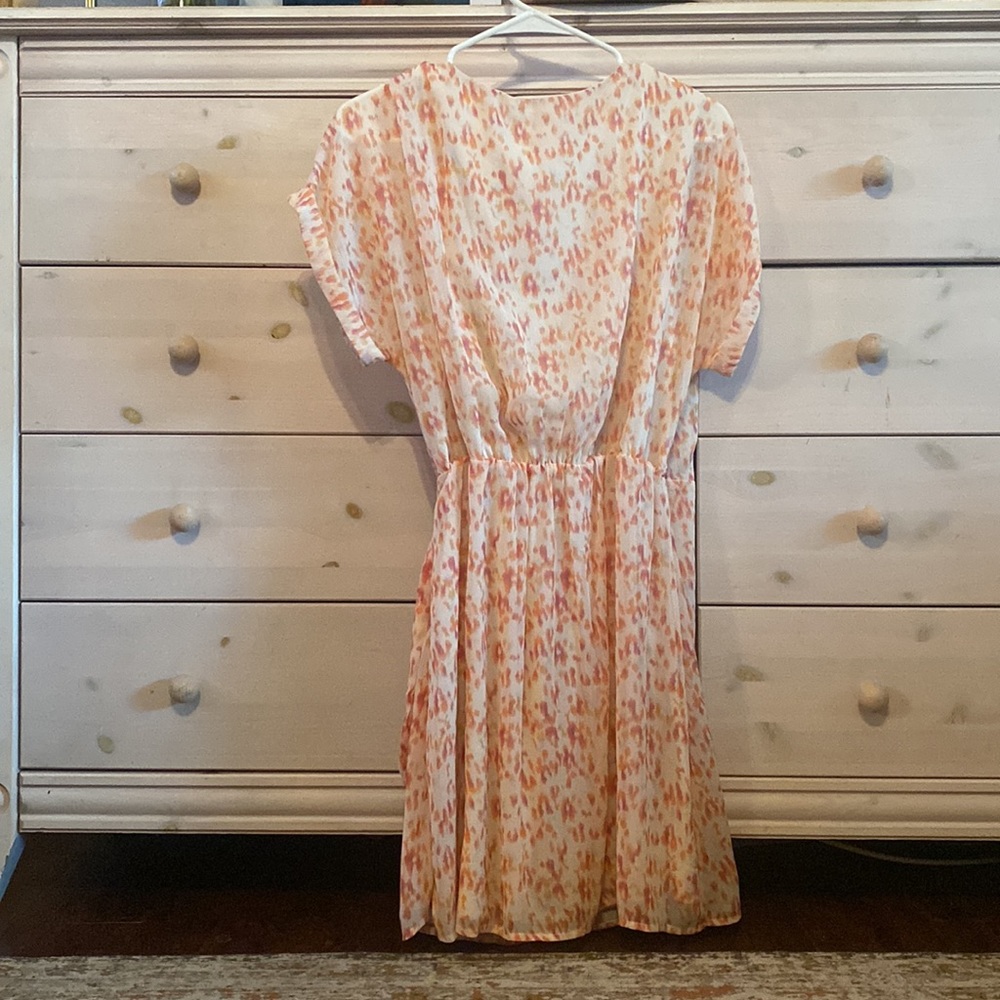 Nordstrom Cheetah NWT V-Neck Wrap Dress - Picture 5 of 8